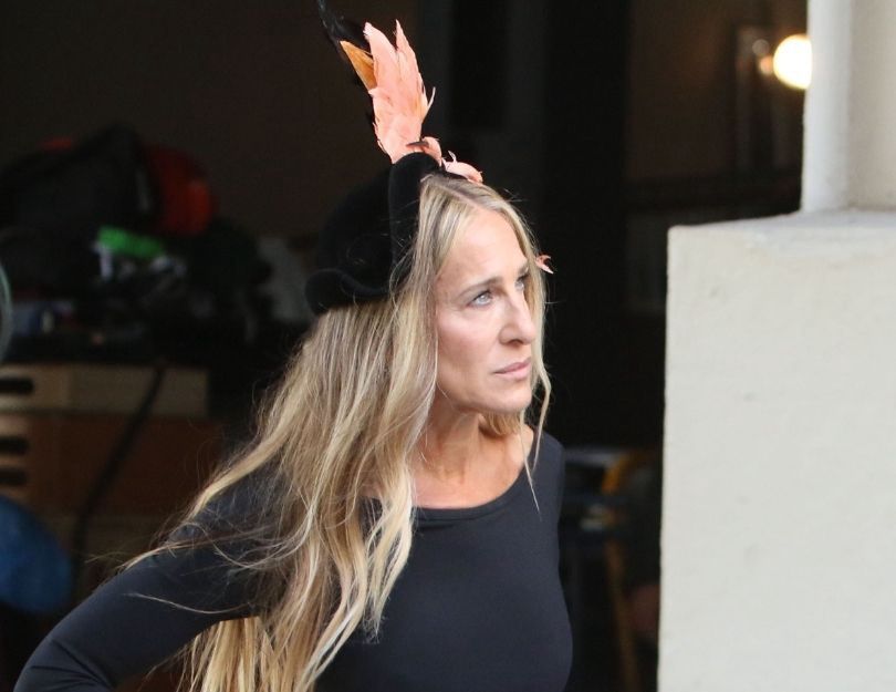 Sarah Jessica Parker i Chris Noth na planie "And Just Like That"