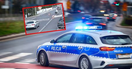 93-letnia rowerzystka potrącona. Dramatyczne nagranie z wypadku