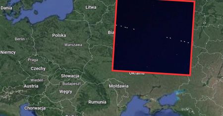 Starlink. "Kosmiczny pociąg" Elona Muska nad Polską