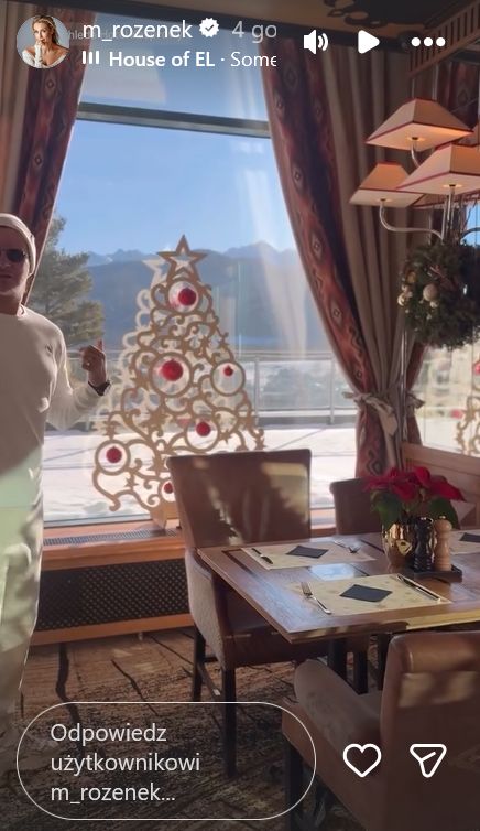 Poświąteczny wypoczynek Małgorzaty Rozenek