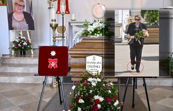 Wpadka Marzeny Trybały. Przyszła na pogrzeb Celińskiej w dwóch różnych butach