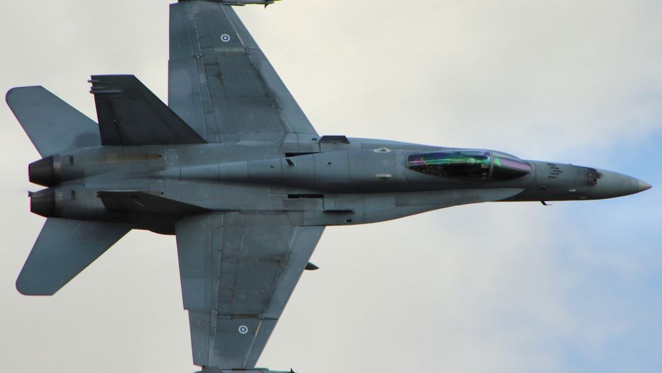 F/A-18C Hornet w Finlandii.