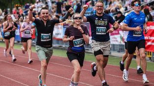 10 km Szpot Swarzędz z udziałem 5 tysięcy biegaczy. Bohaterami biegowego festiwalu byli nie tylko zawodnicy.