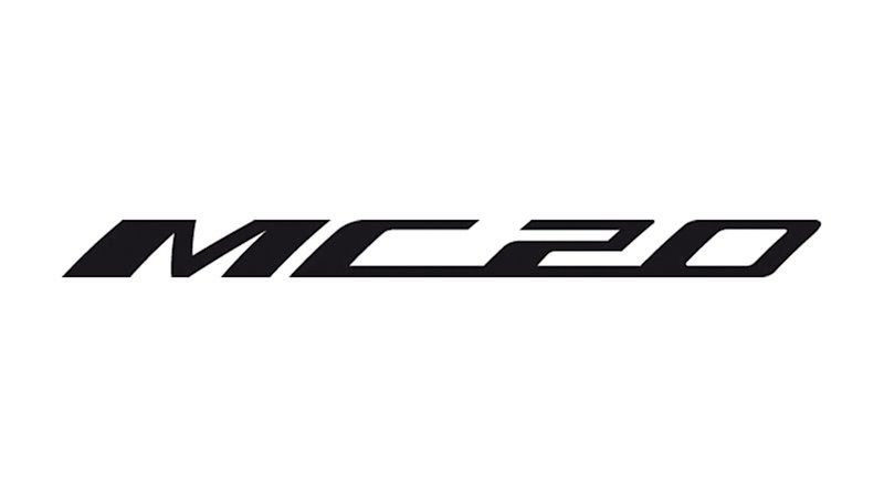 Logo Maserati MC20 (fot. Maserati)