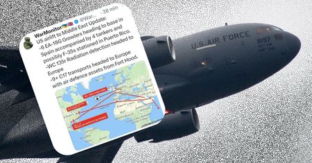 USA uderzą w Iran? Intensywny ruch lotnictwa