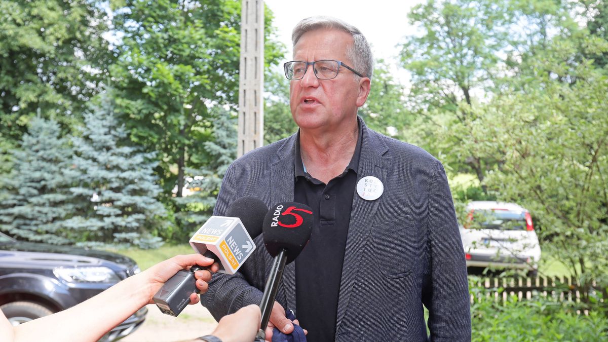 Bronisław Komorowski wypowiedział się na temat ewentualnej porażki Dudy