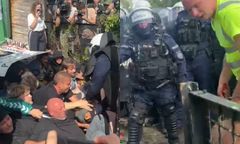"Mafia", "Hańba". Protest na Osiedlu Maltańskim w Poznaniu
