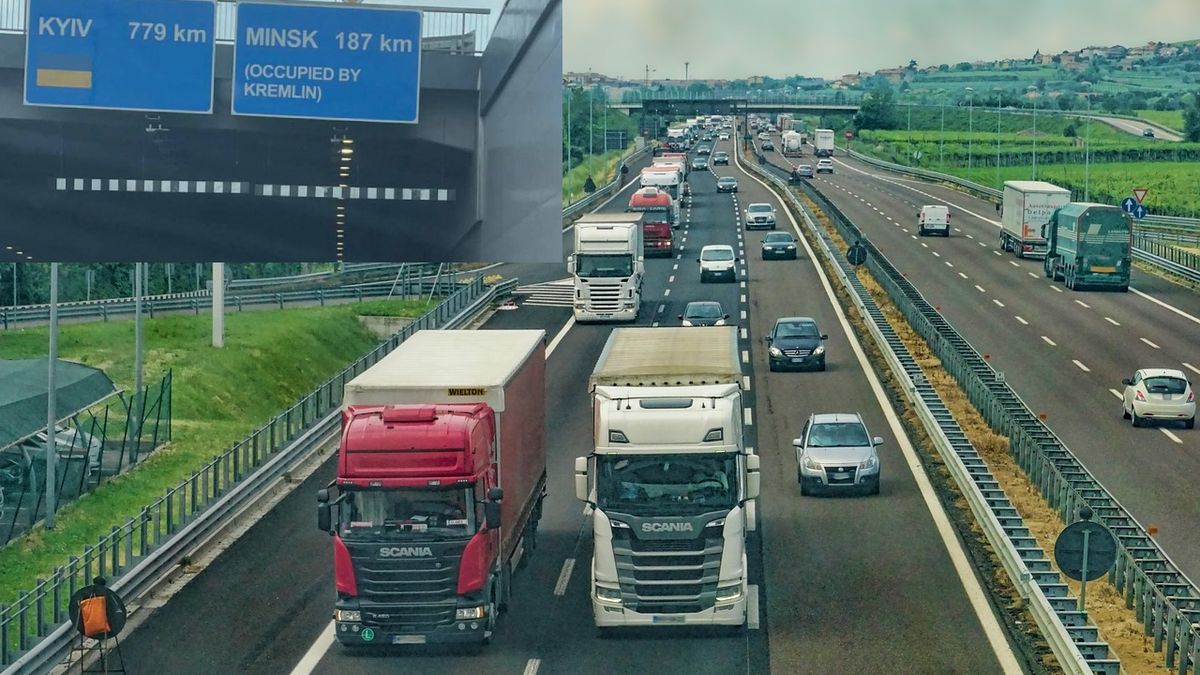 Znak drogowy na Litwie robi prawdziwą furorę 