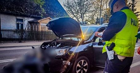 18-letni motocyklista zginął w tragicznym wypadku na Podlasiu