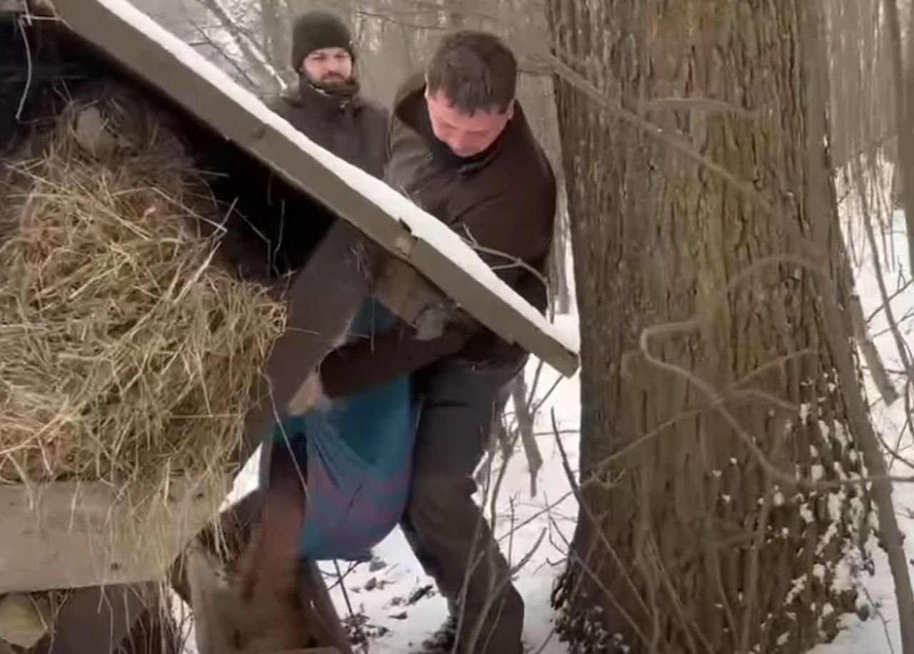 Myśliwi nagrani. Leśnicy dodali film. Zobacz, co robili w głębi lasu