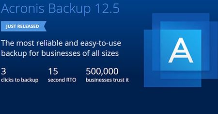 Acronis Backup 12.5 - nowa wersja programu już dostępna