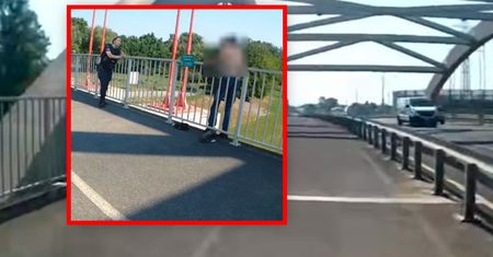 Dramatyczne sceny w Lublinie. Wszystko nagrała kamera policjantki