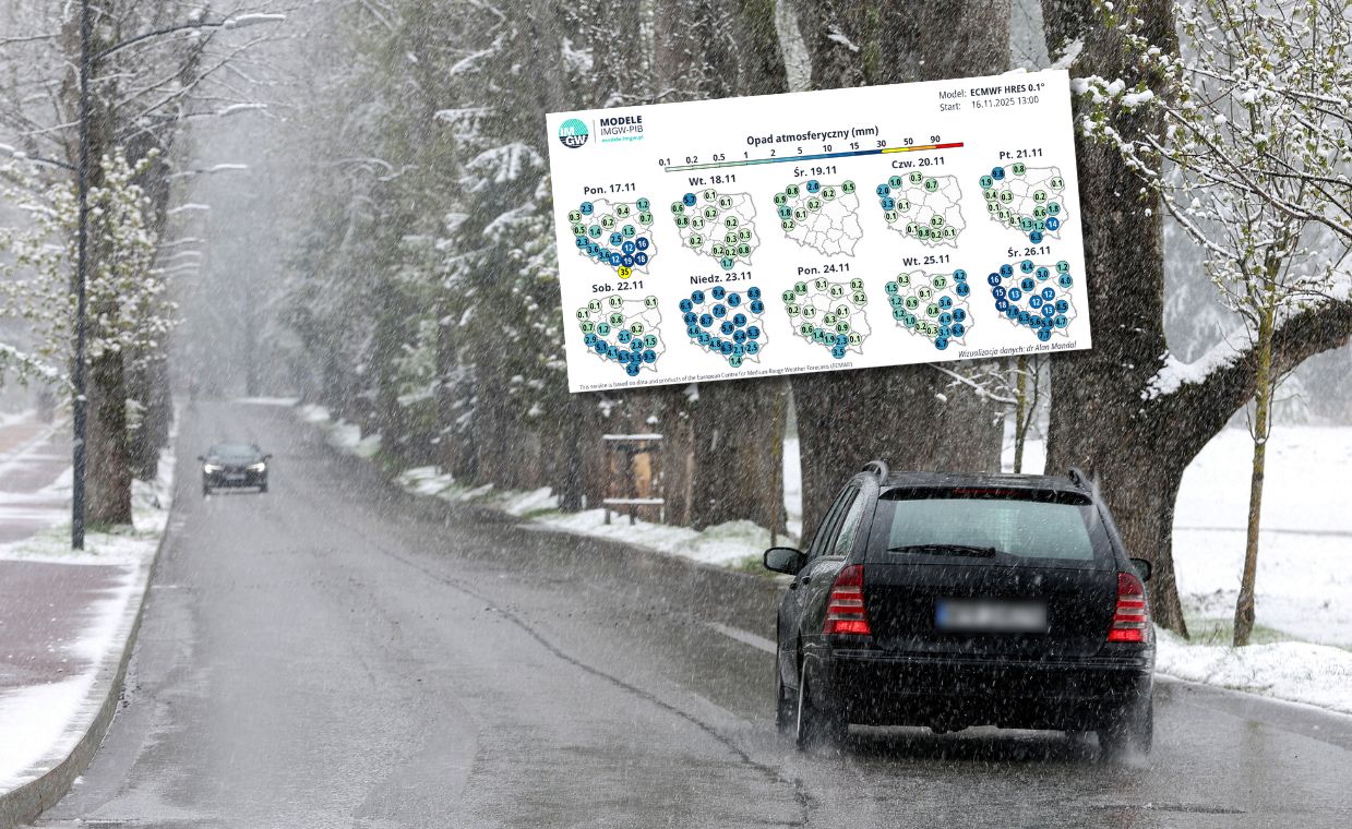 Zmiana pogody uderzy w Polskę. Gdzie spadnie śnieg?