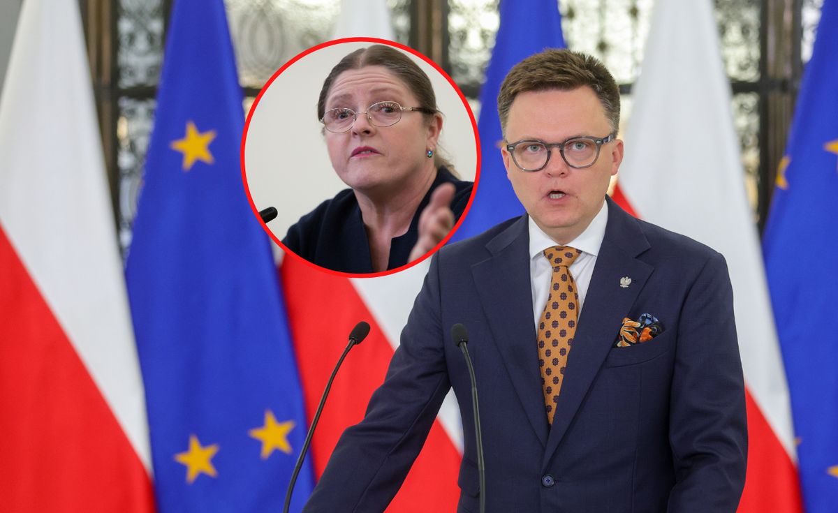 Krystyna Pawłowicz zarzuciła kłamstwo Szymonowi Hołowni