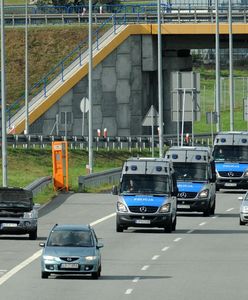 Litwin w kamperze rzucił się do ucieczki. Goniły go trzy radiowozy