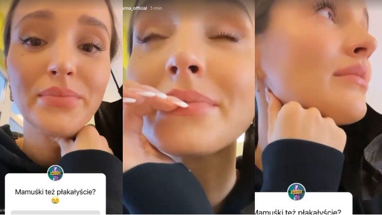 Marina Łuczenko płacze, bo wysłała syna Liama do przedszkola