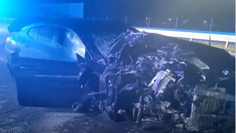 Kierowca BWM, który spowodował wypadek na A1, zatrzymany