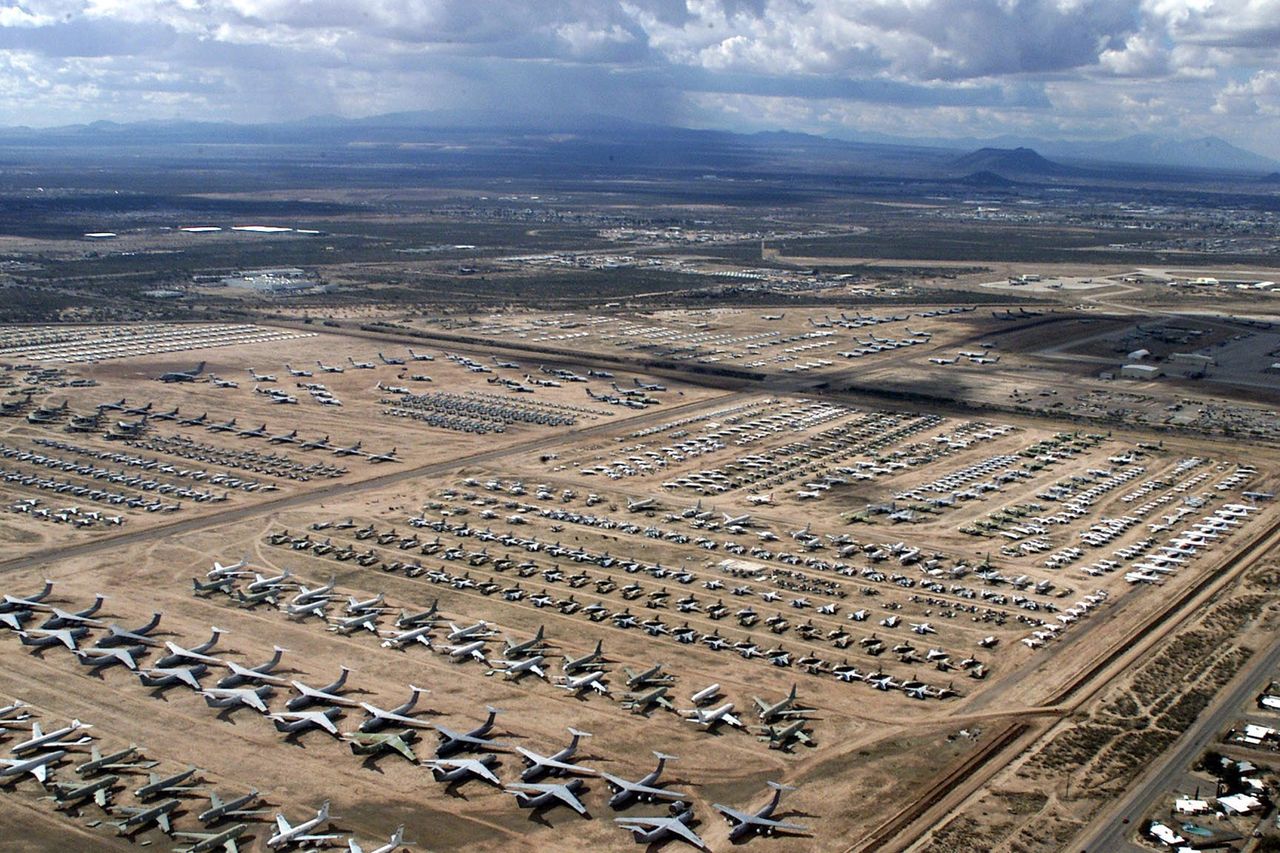 Davis Monthan Airplane Boneyard