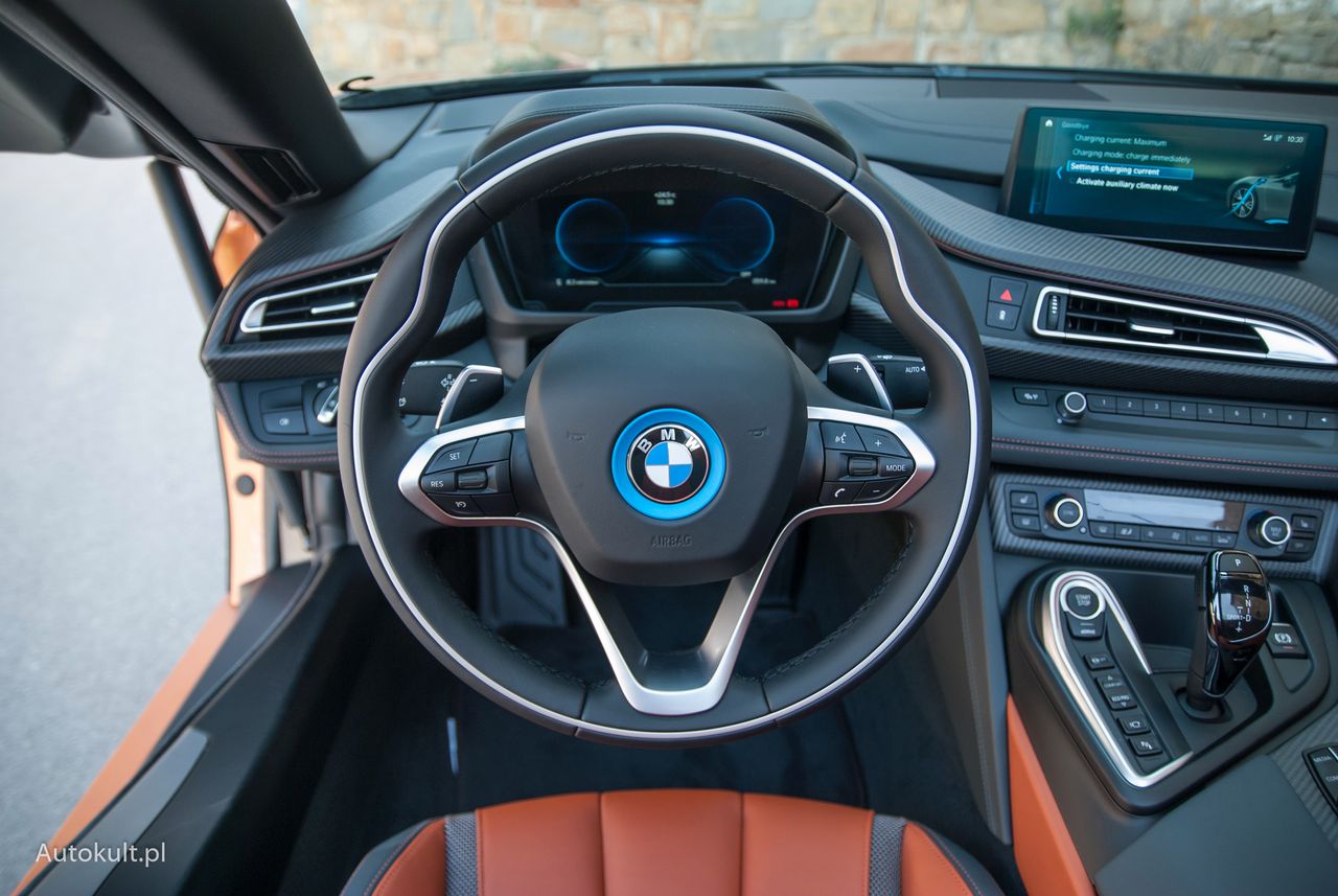 Wnętrze BMW i8