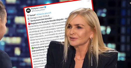 Internauci krytykują Olejnik. "Agresywny styl", "Nie trzyma się standardów"