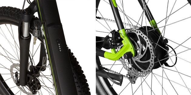 Kawasaki Electric Trekking MTB zoom