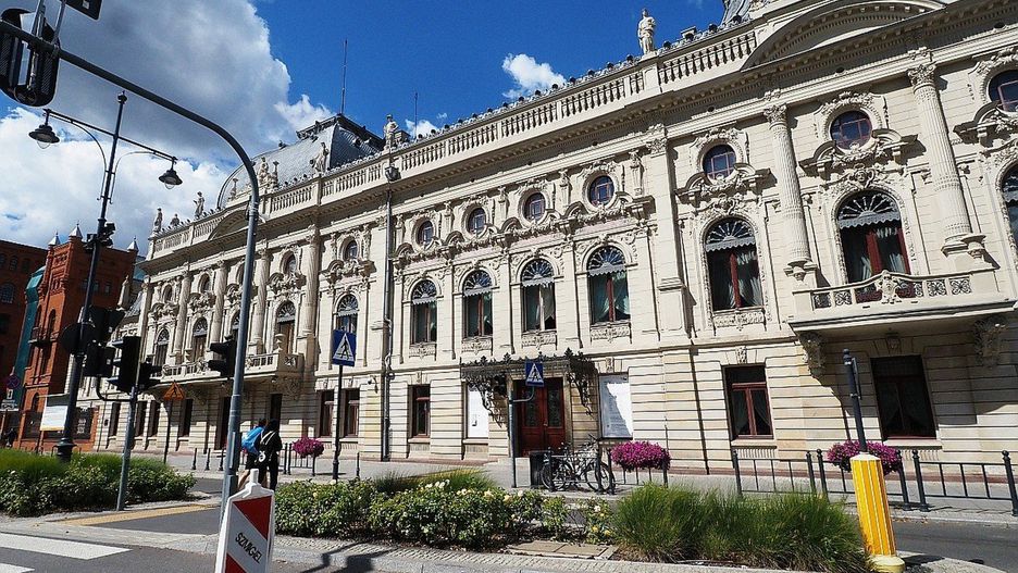 Nie brakowało chętnych na zwiedzanie z przewodnikiem pałacu Izraela Poznańskiego oraz jego dawnej fabryki