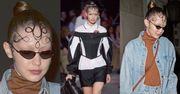 Trendsetterka Gigi Hadid poszła do restauracji z wzorkami na czole