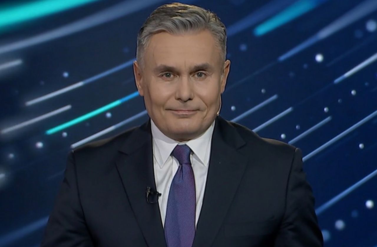 Marek Czyż jest jednym z prezenterów "19.30" 