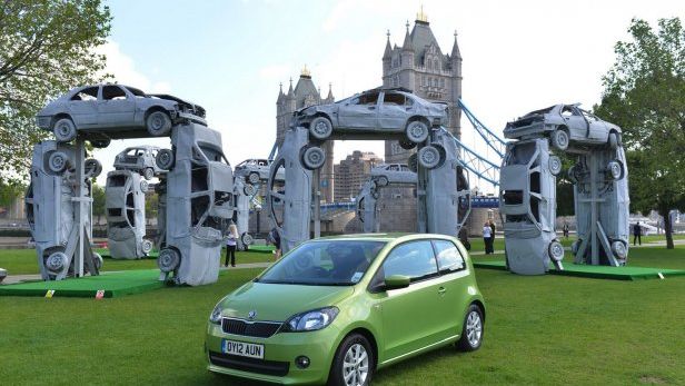 Samochodowe Stonehenge