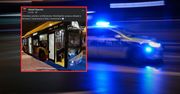 Autobus ostrzelany w Warszawie. "Sprawca nie został zatrzymany"