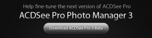 Potestuj ACDSee Pro Photo Manager 3 Beta