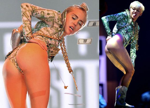 Miley "znieważyła flagę Meksyku" PUPĄ!