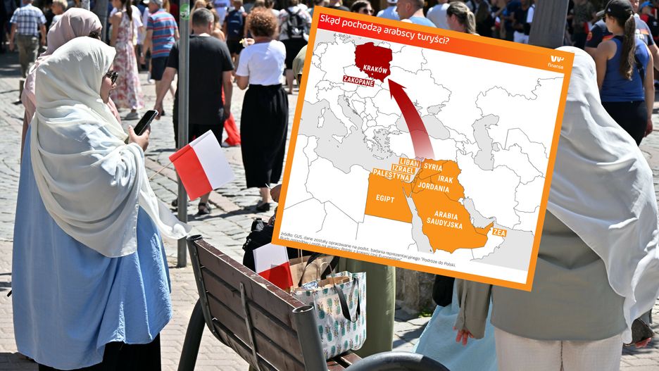 Skąd pochodzą arabscy turyści, którzy odwiedzają Polskę?