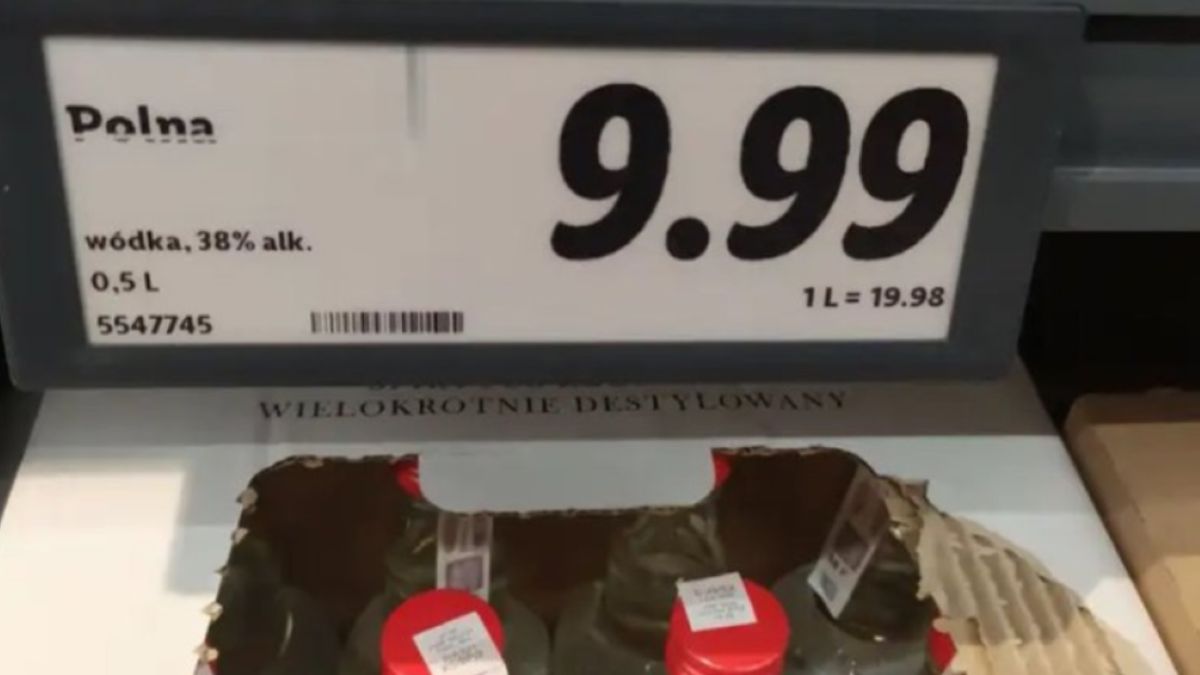 Jan Śpiewak krytykuje cenę wódki w Lidlu
