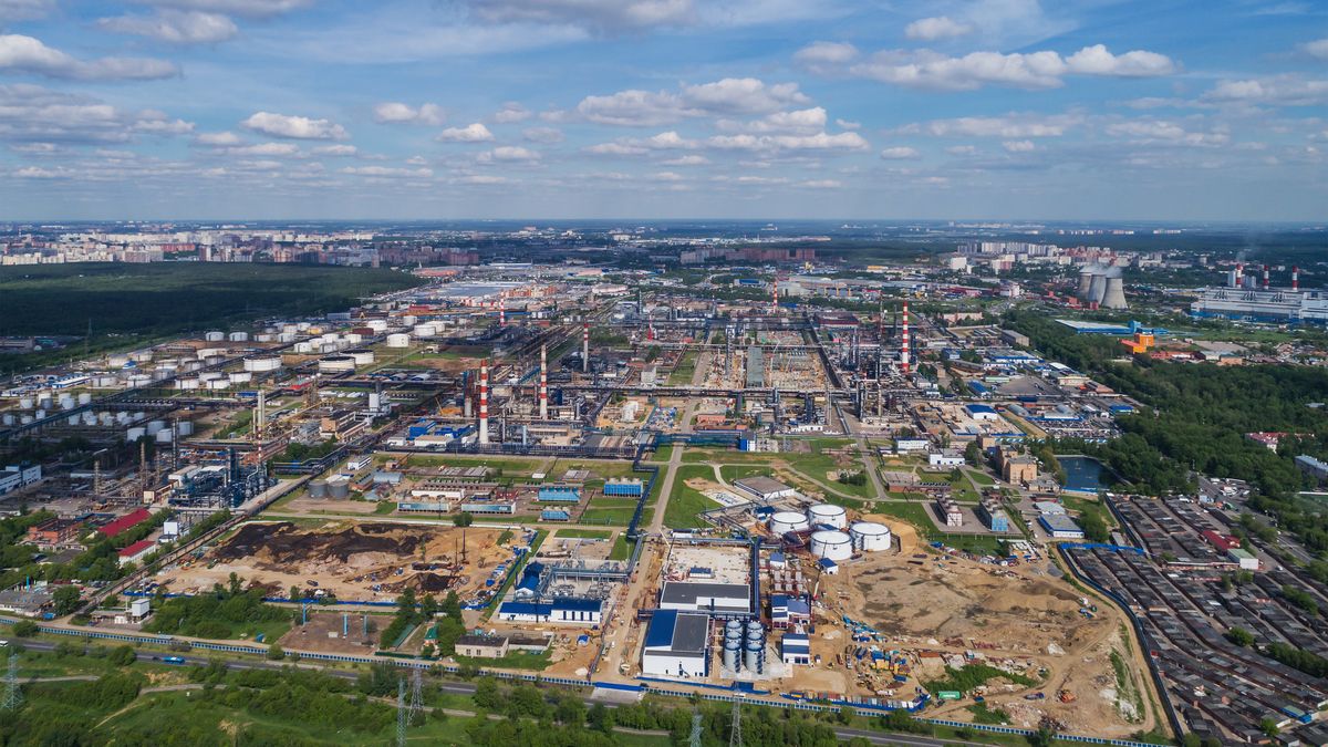 Rafineria Kapotnya w Moskwie