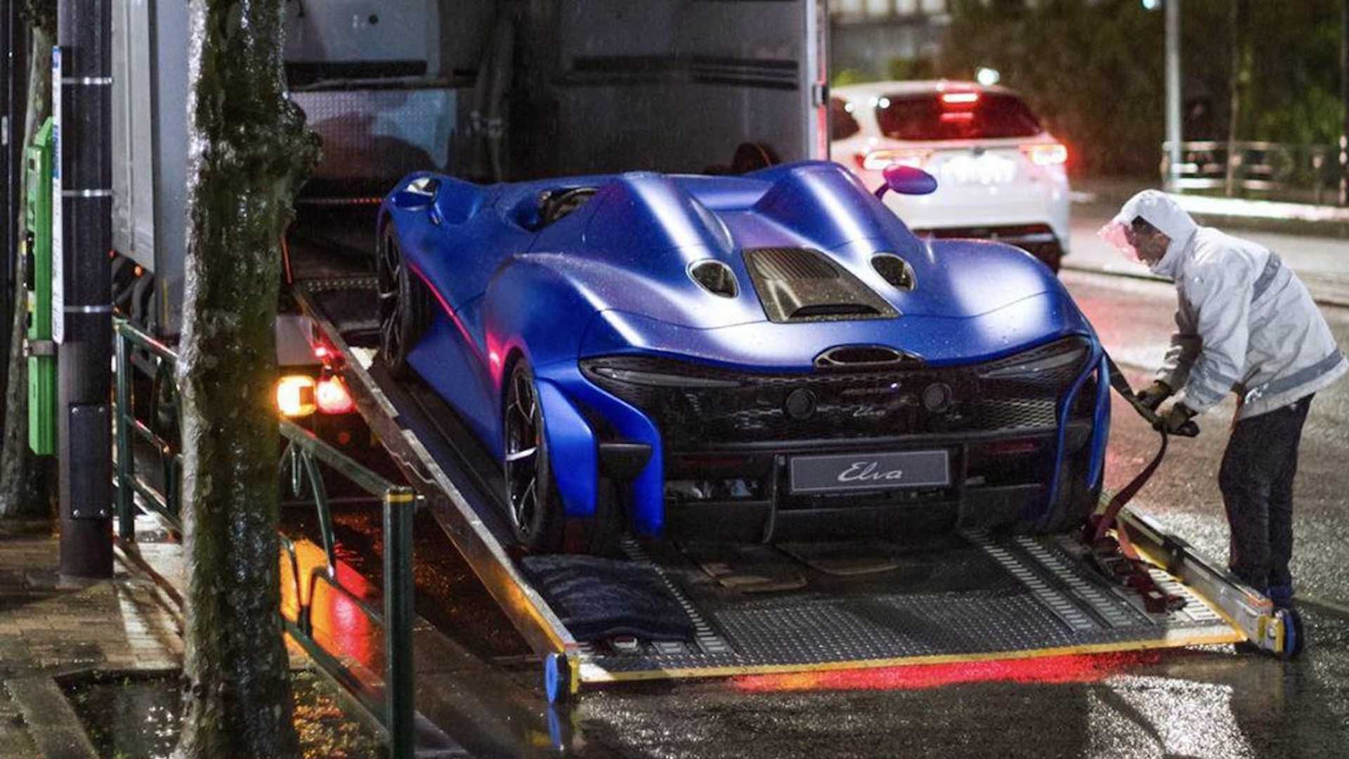 McLaren Elva przyłapany podczas deszczu (fot. Syouken Photography)
