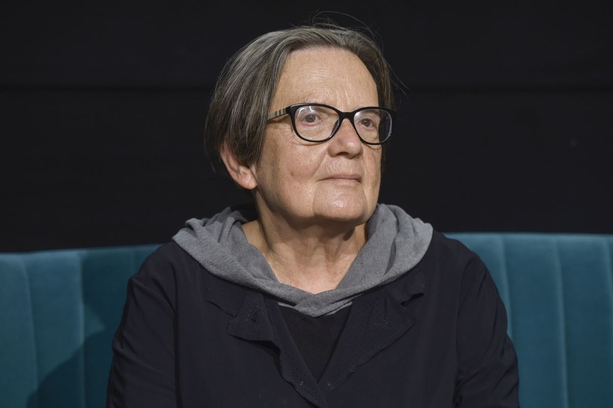 Agnieszka Holland jest reżyserką i współscenarzystką "Zielonej granicy"