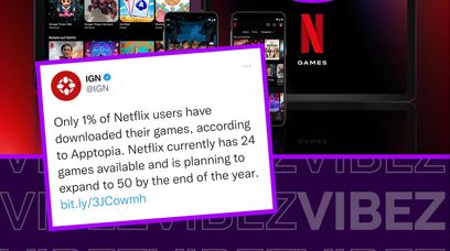 Netflix. Gry mobilne platformy to porażka. Statystyki dają do myślenia