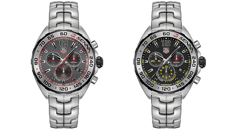 4 nowe zegarki na cześć Ayrtona Senny od TAG Heuera