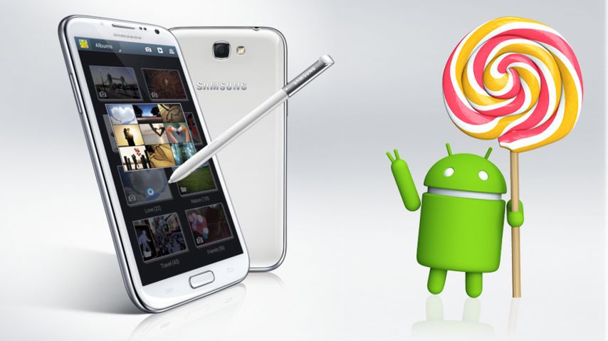 Galaxy Note II z aktualizacją do Androida 5.0 Lollipop?