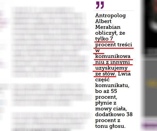 Technologiczne mity. Mowa ciała ważniejsza od słów? Nie wierzcie oszustom! 11