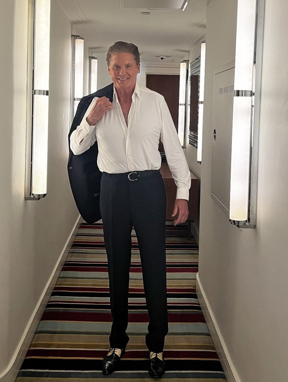 David Hasselhoff mimo upływu lat zachwyca wyglądem