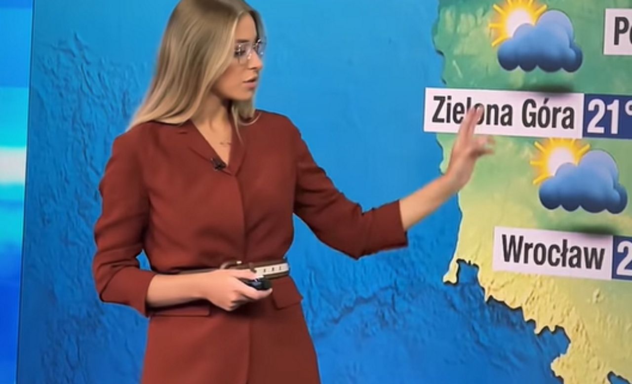 Klaudia Kroczek to pogodynka, która robi furorę w sieci 