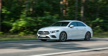 Mercedes-Benz A 180 d Limuzyna, czyli nowy "Baby Benz" zachwyca spalaniem