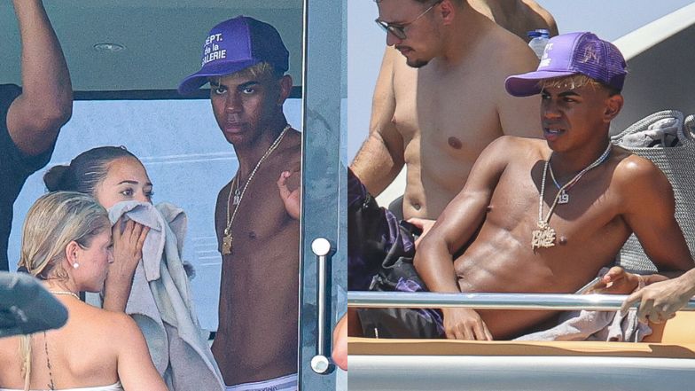 Lamine Yamal wyleguje się na jachcie na Ibizie