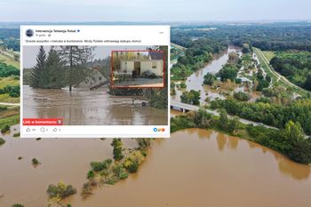 Powódź zrujnowała dom Anny. Teraz mieszka w kontenerze
