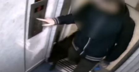 Znęcał się nad psem w windzie. Wszystko nagrała kamera