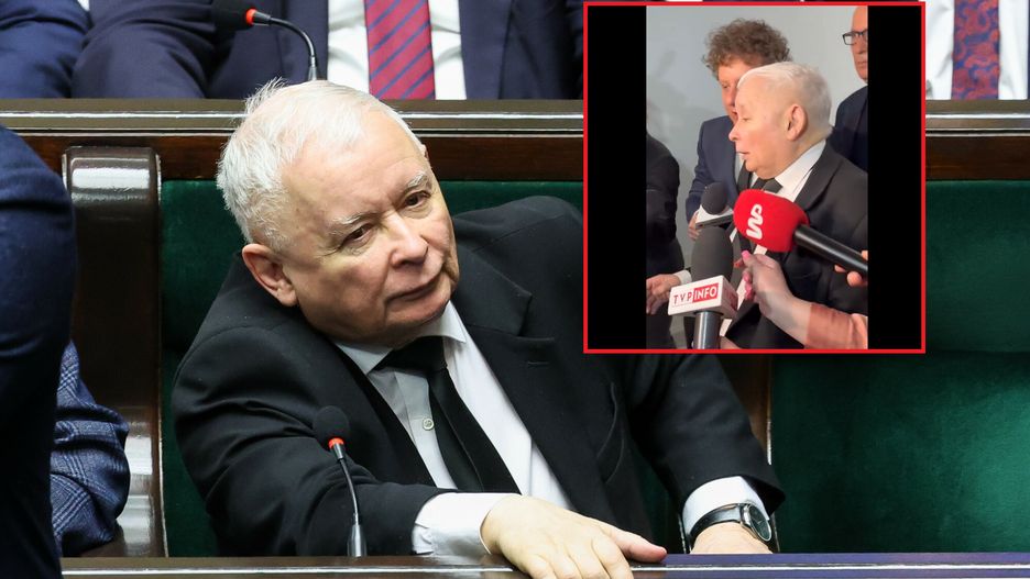 Jarosław Kaczyński w Sejmie