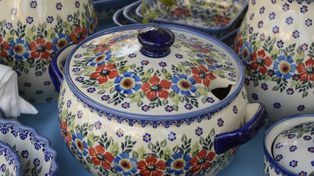 Pińczów: Wystawa porcelany w pińczowskim Muzeum Regionalnym