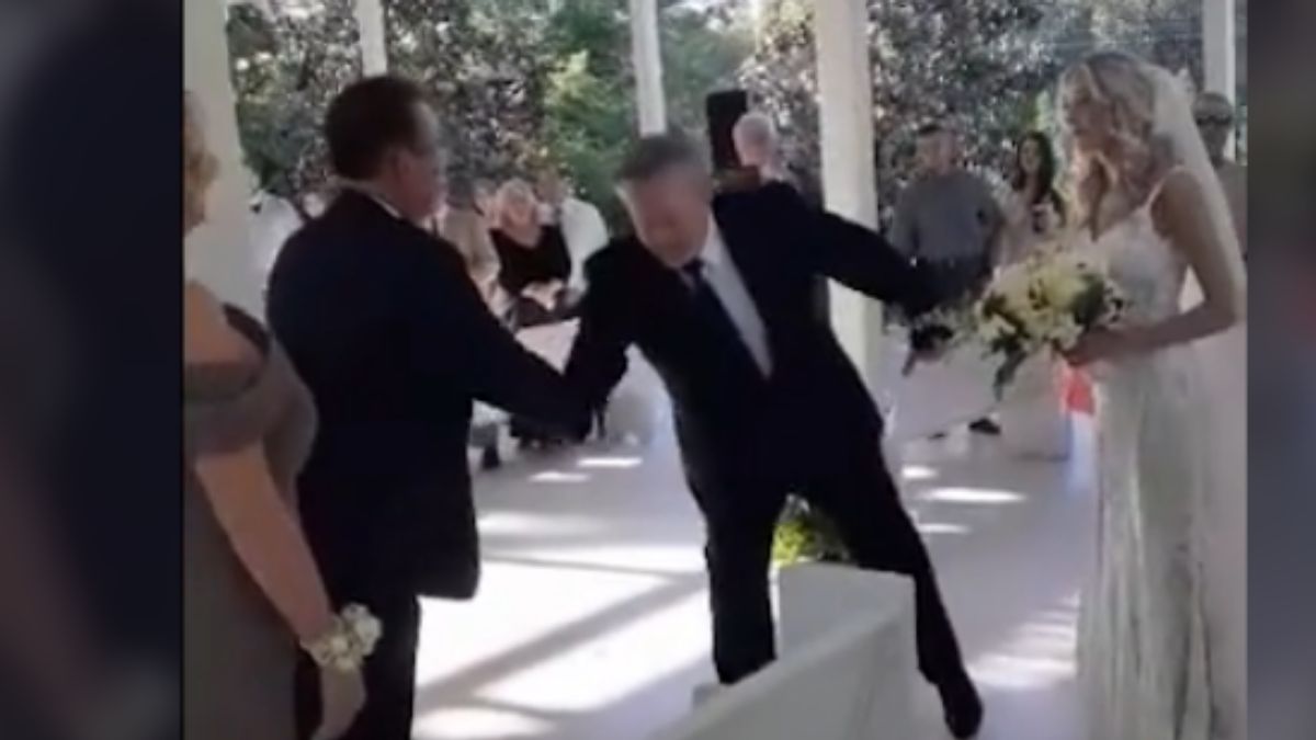 ojciec tata ojczym wesele panna mloda pan mlody slub